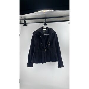 Juicy Couture Black Women's Duffle Toggle Jacket M